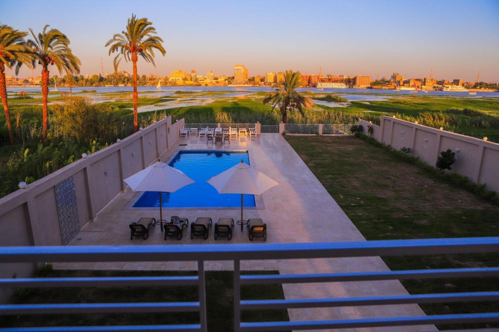 Royal Nile Villas - Pool View Apartment 2 Louxor Extérieur photo