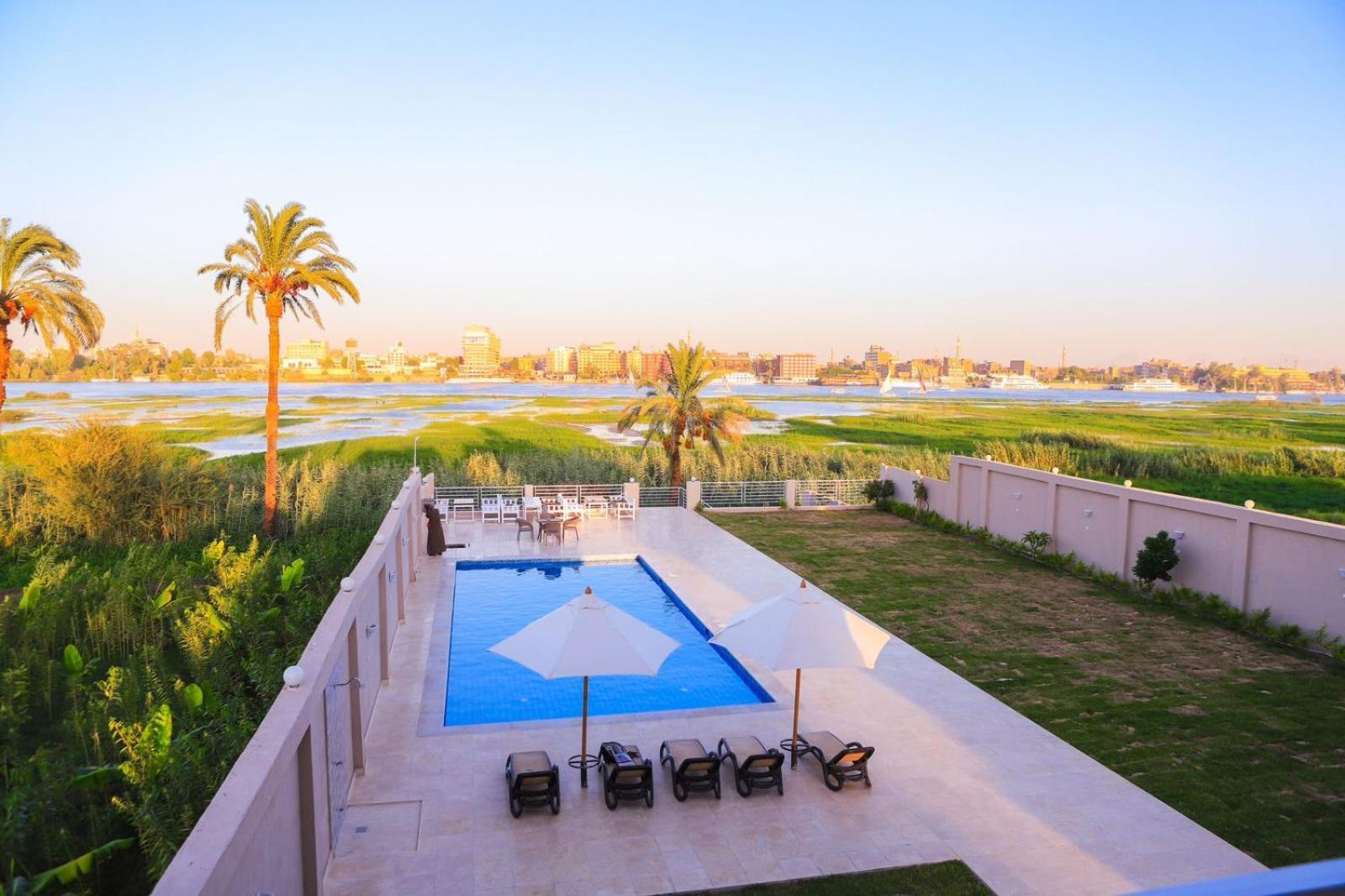 Royal Nile Villas - Pool View Apartment 2 Louxor Extérieur photo